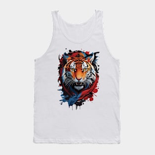 Tiger head Tank Top